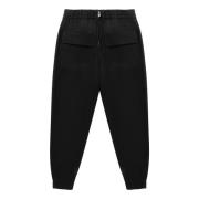 Stijlvolle Cargo Broek met Grote Zakken Dondup , Black , Heren