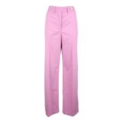 Katoen Linnen Pantalone Attic and Barn , Pink , Dames