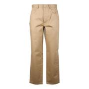 Katoenen Casual Broek JW Anderson , Beige , Heren