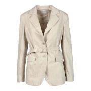 Jas Eleventy , Beige , Dames