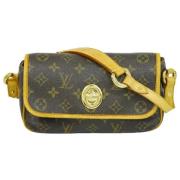 Pre-owned Fabric louis-vuitton-bags Louis Vuitton Vintage , Brown , Da...