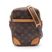 Pre-owned Canvas shoulder-bags Louis Vuitton Vintage , Brown , Dames