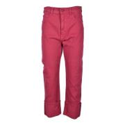 Jeans Max Mara , Red , Dames