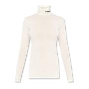 Coltrui met logo Jil Sander , Beige , Dames