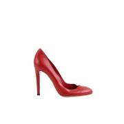 Pre-owned Leather heels Gianvito Rossi Pre-owned , Red , Dames