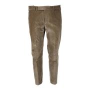 Katoen Elastaan Broek PT Torino , Brown , Heren