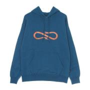 Petrol Logo Hoodie Sweatshirt met lange mouwen Propaganda , Blue , Her...