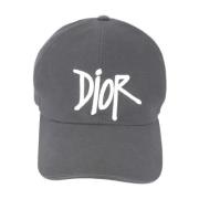 Pre-owned Cotton hats Dior Vintage , Black , Dames