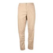 Katoen Elastaan Broek Replay , Beige , Heren