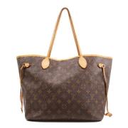 Pre-owned Canvas louis-vuitton-bags Louis Vuitton Vintage , Brown , Da...