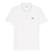 Stijlvolle Polo Shirt in Wit Lacoste , White , Heren