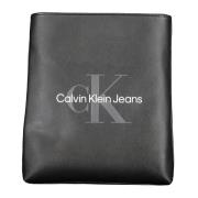 Zwarte Herentas met Verstelbare Band Calvin Klein , Black , Heren