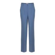 Elegante High-Rise Pantalon in Ashleigh Freebird , Blue , Dames