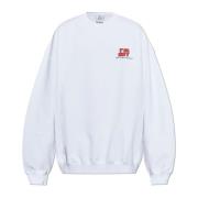 Gedrukte Sweatshirt Vetements , White , Heren