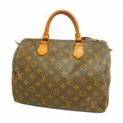 Pre-owned Fabric louis-vuitton-bags Louis Vuitton Vintage , Brown , Da...