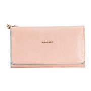 Blue Square Damesportemonnee Piquadro , Pink , Dames