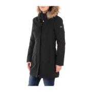 Zwarte Parka Jas YES ZEE , Black , Dames