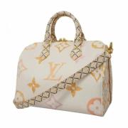 Pre-owned Fabric handbags Louis Vuitton Vintage , White , Dames