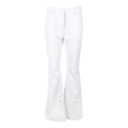 Katoen Elastaan Broek Etro , White , Dames