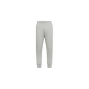 Katoenen fleece joggingbroek met elastische taille Sun68 , Gray , Here...