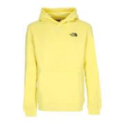 Gele Staart Hoodie Coördinaten Lange Mouw The North Face , Yellow , He...