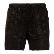 Gedurfde bedrukte zwemshorts Bikkembergs , Black , Heren