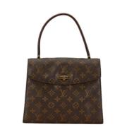 Pre-owned Leather louis-vuitton-bags Louis Vuitton Vintage , Brown , D...