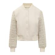 Stijlvolle Blouson Jassen Givenchy , White , Dames