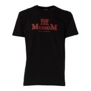 Heren Erik T-shirt Museum , Black , Heren