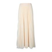 Prachtige Maxi Rok Collectie Patrizia Pepe , Beige , Dames