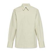 Katoenen shirt Jil Sander , Green , Heren