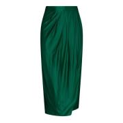 Groene Rok Elegante Stijl Max Mara Studio , Green , Dames