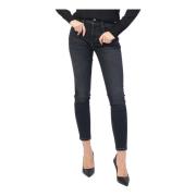 Slim Fit Grijze Jeans Guess , Gray , Dames