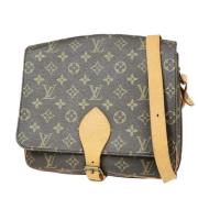 Pre-owned Canvas louis-vuitton-bags Louis Vuitton Vintage , Brown , Da...