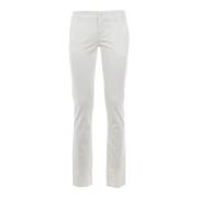 Dames Chino Broek Sun68 , White , Dames