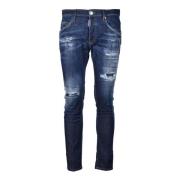 Skinny Jeans Dsquared2 , Blue , Heren