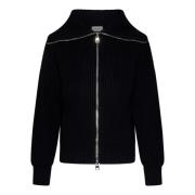 Zwarte Sweatshirts voor Heren Aw23 Alexander McQueen , Black , Heren