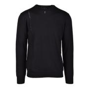 Merino wollen trui John Richmond , Black , Heren