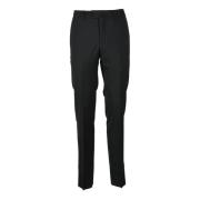 Stijlvolle broek van zuivere wol Emporio Armani , Black , Heren