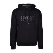 Stijlvolle Hoodie Collectie voor Mannen Bikkembergs , Black , Heren