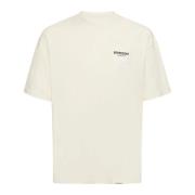 Witte T-shirt en Polo Club Represent , White , Heren