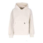 Lichte Hoodie Tacoma Natuurlijk Geverfd Carhartt Wip , White , Dames