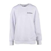 Witte Sweatshirt voor Dames Love Moschino , White , Dames