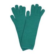 Kasjmier Handschoenen - 100% Kasjmier - Zool: 0 Kangra , Green , Dames