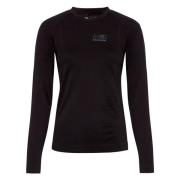 Stijlvolle longsleeve top MM6 Maison Margiela , Black , Dames