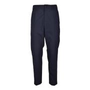 Elegante Wollen Broek Department Five , Blue , Heren