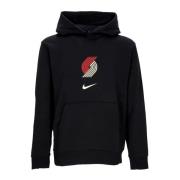 Portland Trail Blazers City Edition Hoodie Nike , Black , Heren