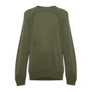 Katoenen trui Jil Sander , Green , Heren