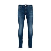 Slim Fit Denim Jeans Don The Fuller , Blue , Heren