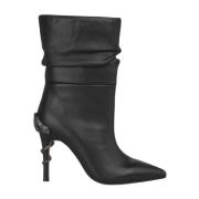 Mini Stiletto Hakken Enkellaarsjes Alma EN Pena , Black , Dames